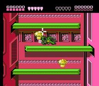une photo d'Ã©cran de Battletoads sur Nintendo Nes